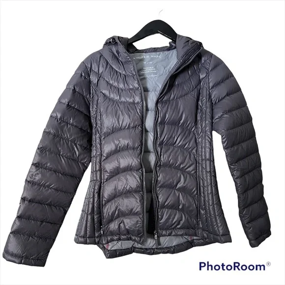 Andrew Marc Puffer Coat - Picture 2 of 7